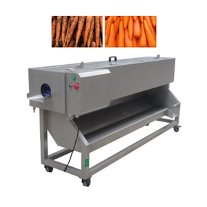 Commercial Automatic Carrot and Radish Peeling Machine for Root Vegetables Melons and Tomatoes with High Efficiency