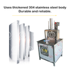 Automatic Meat Shaping Machine for Beef Bricks Chicken Fillet and Fatty Beef Rolls Hydraulic Press Forming Equipment