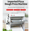 High Speed Pizza Crust Maker Machine Uniform Shaping Anti-stick Design 
