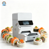 Fully Automatic Compact Sushi Rolling Machine Round Sushi Roll Making Equipment