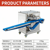 Commercial Pie Walnut Shortbread Press Forming Machine Stainless Steel High Speed Bakery Equipment