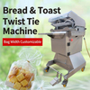 Bread Toast Packaging Fan-Shaped Flower Tying Machine