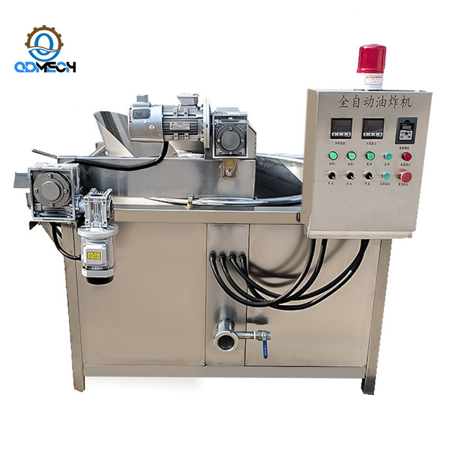 Potato Chips Frying Equipment Snack Frying Machine Easy Use