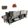 Automatic Tunnel-Type Bottle Washing Machine Glass Bottle Washer Dryer Cleaner