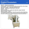 Candy Forming Machine Robust Stainless Steel Lollipop Production Equipment