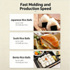 Compact Low Maintenance Multifunctional Rice Ball Forming Machine