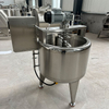 Commercial Food Grade Stainless Steel Cheese Making Tank Precise Temp Control Triple Layer Jacket
