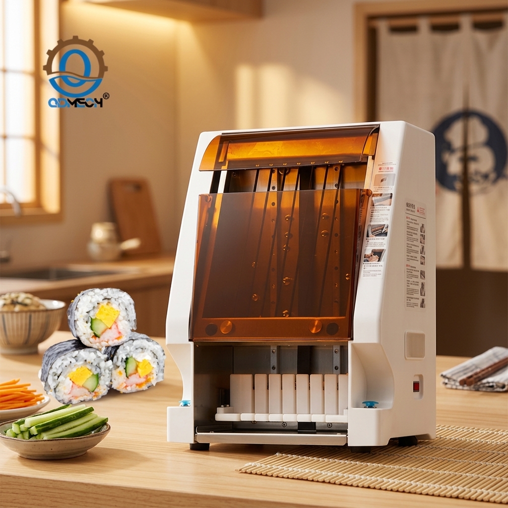 Easy Clean Automatic Sushi Roll Cutter Machine