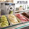 Commercial Hard Ice Cream Batch Freezer 