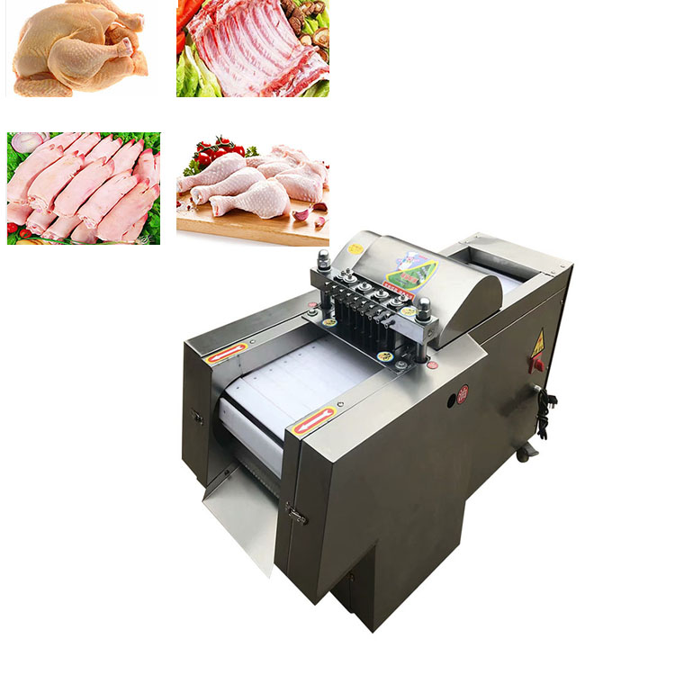 Frozen Meat Meat Cube Cutter Meat Cutting Machine For Bone Pig