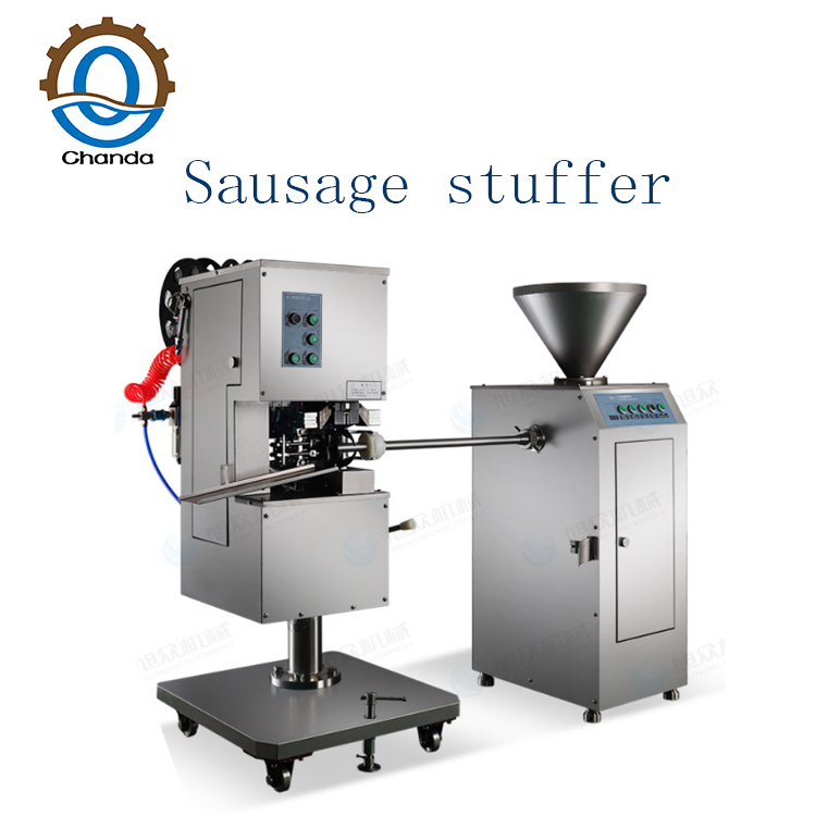 Stainless Steel Sausage Stuffer with Kink Function