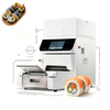 Fully Automatic Compact Sushi Rolling Machine Round Sushi Roll Making Equipment