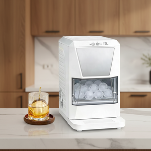 Automatic Self-Cleaning Spherical Ice Maker With 50mm 55mm Ice Size