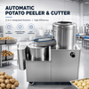 Automatic Potato Peeling and Slicing Machine for Business