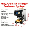 Industrial Intelligent Automatic Egg Frying Machine Fried Egg Maker