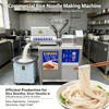 Multi-purpose Commercial Rice Noodle Maker 50-60kg/h Food Grade Stainless Steel Vermicelli Making Machine