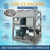 1 Ton Commercial Industrial Tube Ice Making Machine for Seafood Preservation