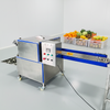 Stainless Steel Automatic Vegetable Splitting Machine Fruit Root Crop Half Cutting Equipment