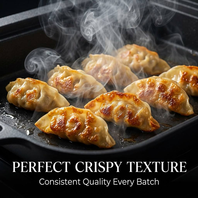 Dumpling Fryer Machine Gyoza Fryer