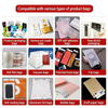 Intelligent PID Temperature Control Full Automatic Opening Filling Sealing Vacuum Bagging Machine