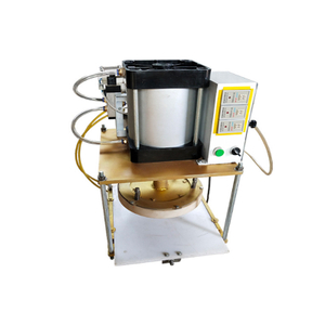 Fully Automatic Pneumatic Pizza Dough Press Machine Flatbread Naan Bread Former Roti Chapati Maker