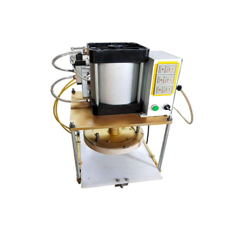 Fully Automatic Pneumatic Pizza Dough Press Machine Flatbread Naan Bread Former Roti Chapati Maker