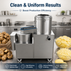 Automatic Potato Peeling and Slicing Machine for Business